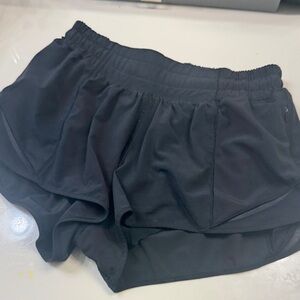 Women's Black Athletic Shorts